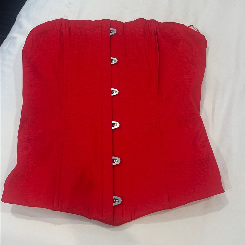 Superdown Scarlet Corset Top